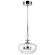 Подвес 25*50/180 см, 12W 3000K Lightstar Astra 804400 Серебро