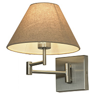 Бра Lussole LSP-8542, 25*28 см, матовый никель