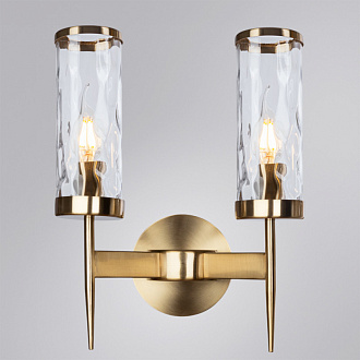 Бра Divinare Sham 4505/17 AP-2, латунь