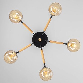 Светильник 76 см, Citilux TIKA CL133151, черный-дерево