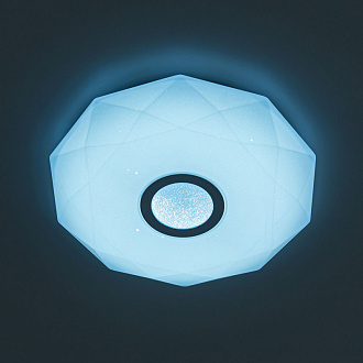 Светильник 40 см, 35W, 3000-5500K Citilux CL713A30G Диамант Хром Смарт RGB