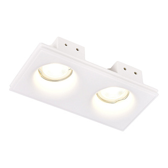 Встраиваемый светильник из гипса 20*10 см, 100W, ST LUCE ST254.328.02 Белый