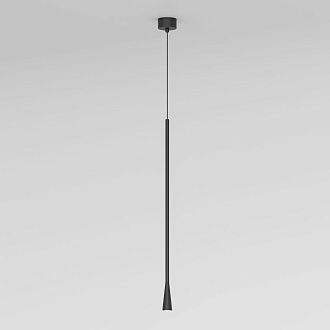 Подвесной акцентный светильник 6*6*140 см, LED, 7W, 3000K, Elektrostandard Vist 50312 LED, черный
