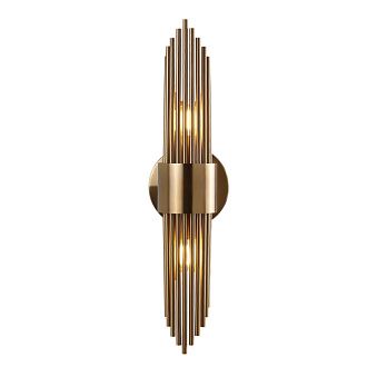 Бра Crystal Lux RUDOLFO AP2 BRASS Латунь