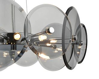 Подвесной светильник Vele Luce Siena VL3223P10, диаметр 50 см, хром