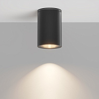 Светильник 7 см, Maytoni Roll O307CL-01B, черный, IP54