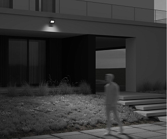 Прожектор 21 см, 50W, 6500K, Maytoni Flood FL001-L50B6K, черный