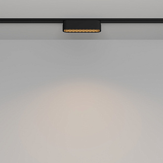Светильник 12 см, 6W, 3000K, Maytoni Basis Grid TR084-1-6W3K-B, черный