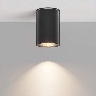 Светильник 7 см, Maytoni Roll O307CL-01B, черный, IP54