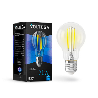 7141 Лампа светодиодная  Voltega Crystal 7W 720Lm 4000K E27