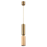 Подвесной светильник 1*LED*7W, 3000К, 1200lm Odeon Light Caucho 7061/1A, бронзовый