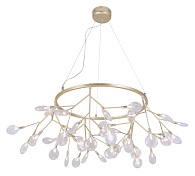 Светильник подвесной 105 см, Crystal Lux EVITA SP45 D GOLD/TRANSPARENT Золотой