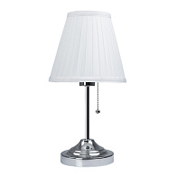 Настольная лампа 22*42 см, 1 E27*60W,  К, Arte Lamp Marriot A5039TL-1CC, Хром