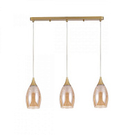Подвесной светильник 62*12*25 см, 3*E14 золотистый Arte Lamp Barry A7951SP-3GO