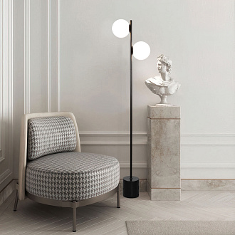 Торшер 165 см, Eurosvet 01158/2, черный