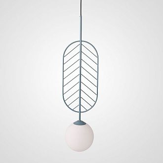 Подвесной светильник LEAF C Голубой 25*25*93 см, 1*E27*60W, ImperiumLoft LEAF01, Голубой