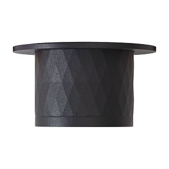 Встраиваемый светильник 7,5*7,5*-6,5 см, 1*GU10*10W Voltega  VGL7234DLB-01B, Черный