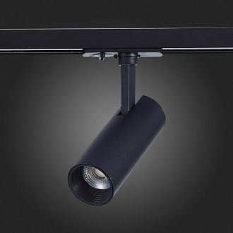 Трековый светильник 14*5 см, 10W, 3000K ST LUCE ST350.436.10.36 Матовый черный