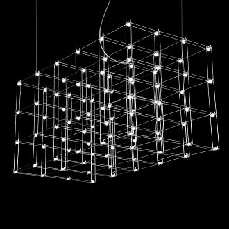 Подвесная люстра Quasar Cosmos Square LED pendant light ImperiumLoft 40,244 (144369-22)