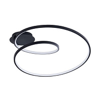 Потолочная люстра 54 см, 55W, 2700-6000K, Arte Lamp MILLO A3893PL-30BK, черный