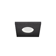 Встраиваемый светильник 8,5*8,5*3 см, GU10 LOFT IT Chip 10338/A Black черный, вр 6*7,5 см