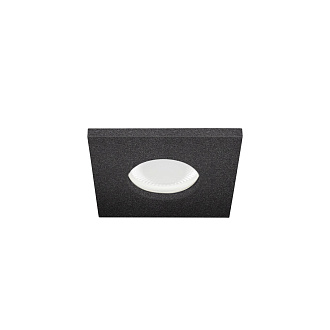 Встраиваемый светильник 8,5*8,5*3 см, GU10 LOFT IT Chip 10338/A Black черный, вр 6*7,5 см