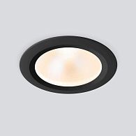Встраиваемый точечный светильник IP54 35128/U черный Elektrostandard Light LED 3003 4690389219375, a072073