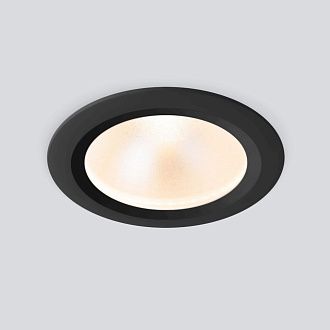 Встраиваемый точечный светильник IP54 35128/U черный Elektrostandard Light LED 3003 4690389219375, a072073