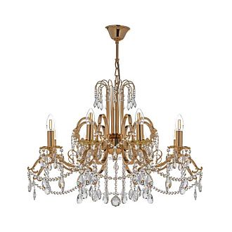 Люстра *65*53 см, 8*E14*40W, Dio D`arte Alessandria Gold Alessandria E 1.1.8.600 G, Золото