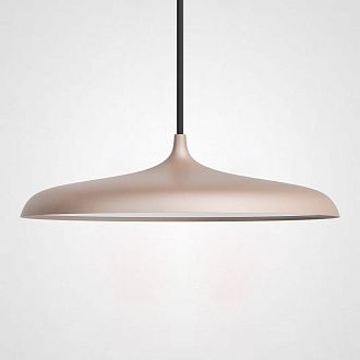 Подвесной светильник Nordlux Artist Pendant D25 Pink 34*34*34 см, 1*LED*12W, 3000, 4000, 5000K, ImperiumLoft PLATE01, Чёрный