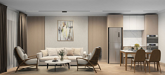 Светильник на шине 41 см, 18W, 3000-6000К Denkirs DK8004-BK черный