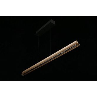 Линейный светильник 124*8,5*50-190 см 38W, 3000-6000K, Aployt Gercia APL.786.03.38, черный