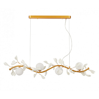 Люстра 100*150 см, 4*G9, 10 м2 Kink Light Аста KIN07867-4AS,33 золото