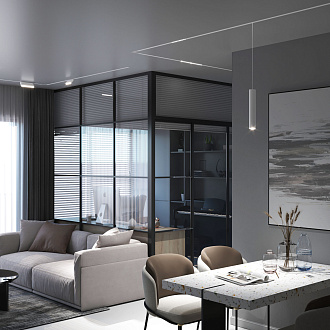 Slim Magnetic HL01 Трековый светильник 6W 4200K (белый) 85009/01 85009/01 Elektrostandard