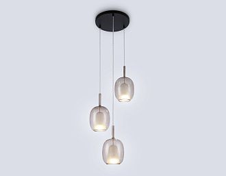 Подвесной светильник **- см, 3*E27*60W, K, Ambrella Light High Light LH11156, черный, белый