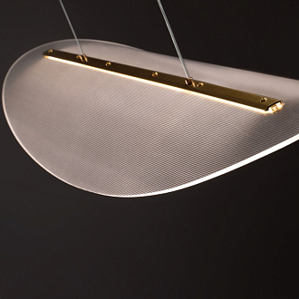 Светильник 100 см, 39W, 3000-6000K, Freya Cloud FR5441PL-L40G, золото