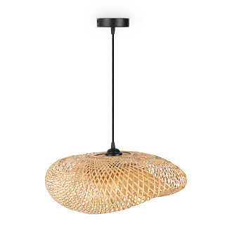 Светильник 43 см, Freya Wavy FR5243PL-01BR8, черный-коричневый