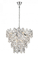 Подвесная люстра  51*185 см, 6*E14 хром Vele Luce Diana VL3273P06