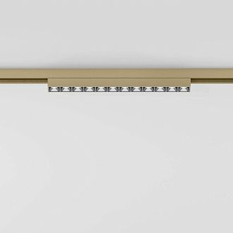 Brass Line Трековый светильник 10W 4000K латунь 85528/01 Elektrostandard Line Magnetic 4690389218736, a071847