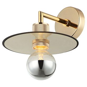 Бра Lussole LSP-8492, 21*15 см, блестящее золото