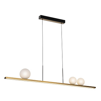 Светильник 124 см, G9+LED, 4000K, Citilux GLOB CL209133 LED, черный-бронза