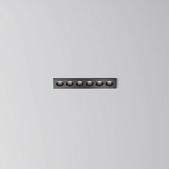 Встраиваемый светильник DL065-12W3-6K-B 13,15*3,1*-3,95 см, *LED*12W, 6000K, Maytoni technical Points DL065-12W3-6K-B, Черный, вр 2,6*12,7 см