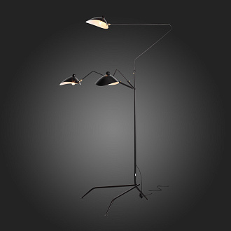 Торшер 155 см, ST LUCE SPRUZZO SL305.405.03 Черный