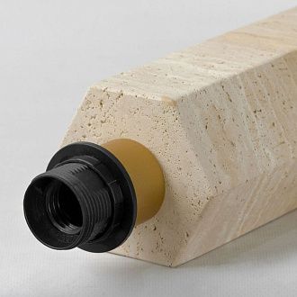 Настольная лампа 48 см, Lussole Woodruff LSP-5022, бежевый