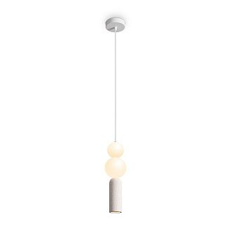 Подвесной светильник 40-236,5 см, LED*8W, 2700K, Freya Shapes FR5530PL-L12W, Белый