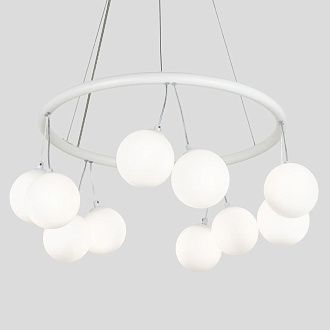 Подвесной светильник 60*70/150 см, 10*G9 MODESTYLE MS.6120.10 WH белый