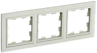 BRITE Рамка 3 поста РУ-3-БрКр бежевый