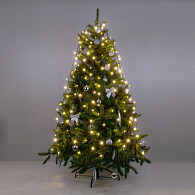 Гирлянда занавес на ель  0,45*1,5 м IP20 200-003 теплый белый 45*150 см, LED *6W, 3000 К, Elektrostandard