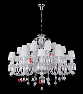 Люстра 125 см, Crystal Lux PRINCESS SP30 Хром