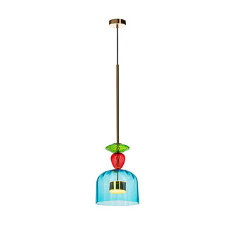 Подвесной светодиодный светильник Loft IT 2008-C, 14W LED, 3000K, диаметр 20 см, медь